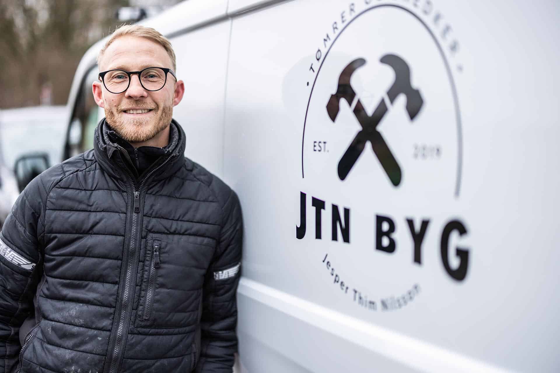 Jesper Thim Nilsson, indehaver af JTN BYG