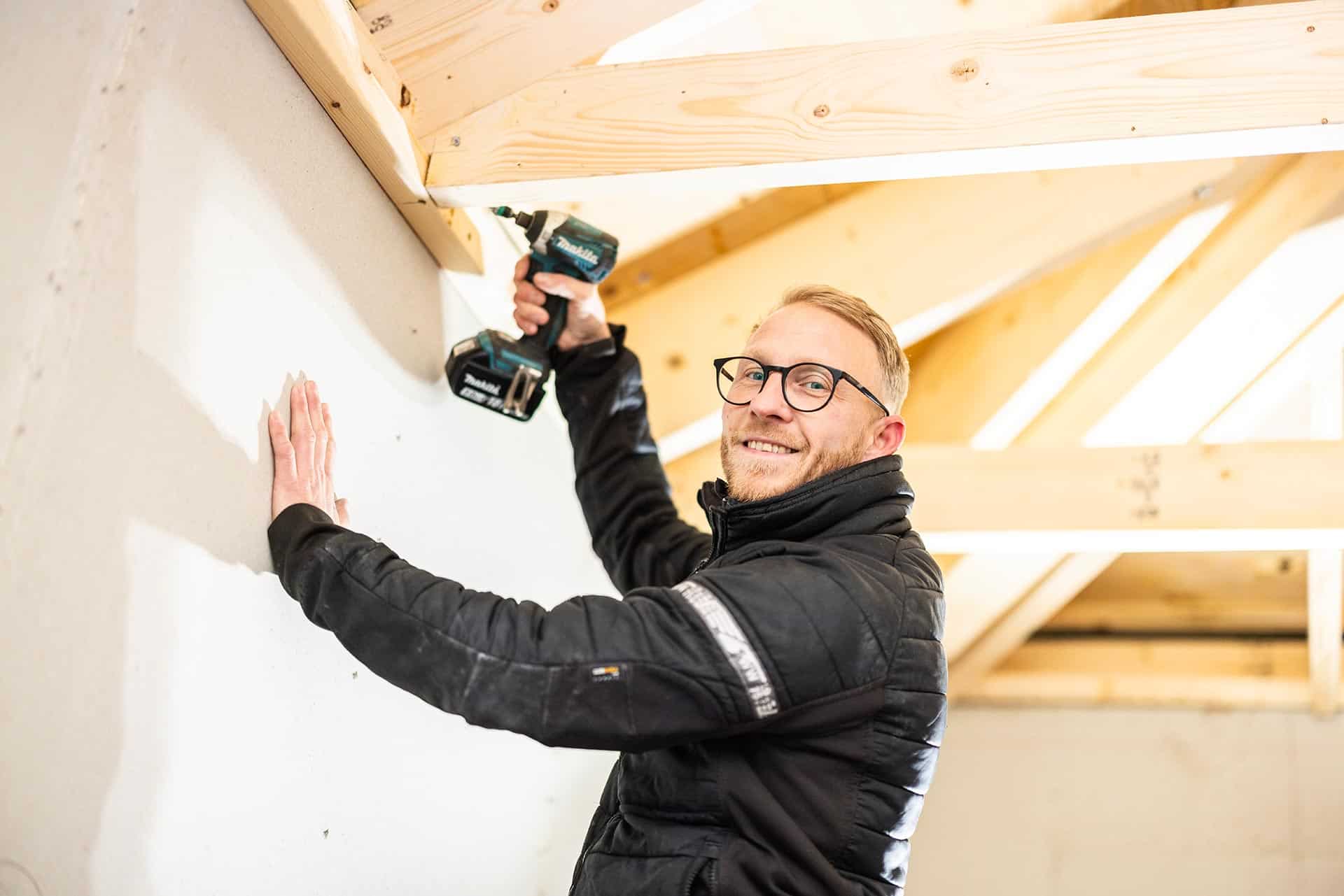JTN BYG på arbejde med tømrer-projekt i Storkøbenhavn